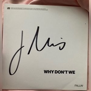 Jonah Maris autographed CD Why Don’t We